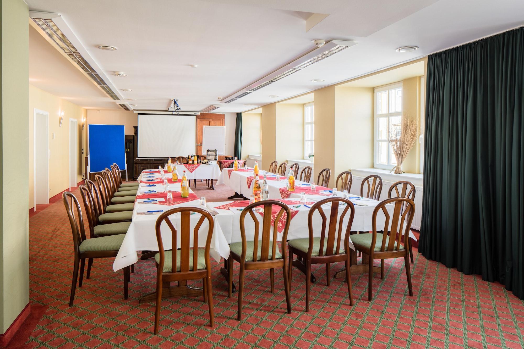 Hotel Brauhaus Zum Loewen à Mühlhausen Extérieur photo
