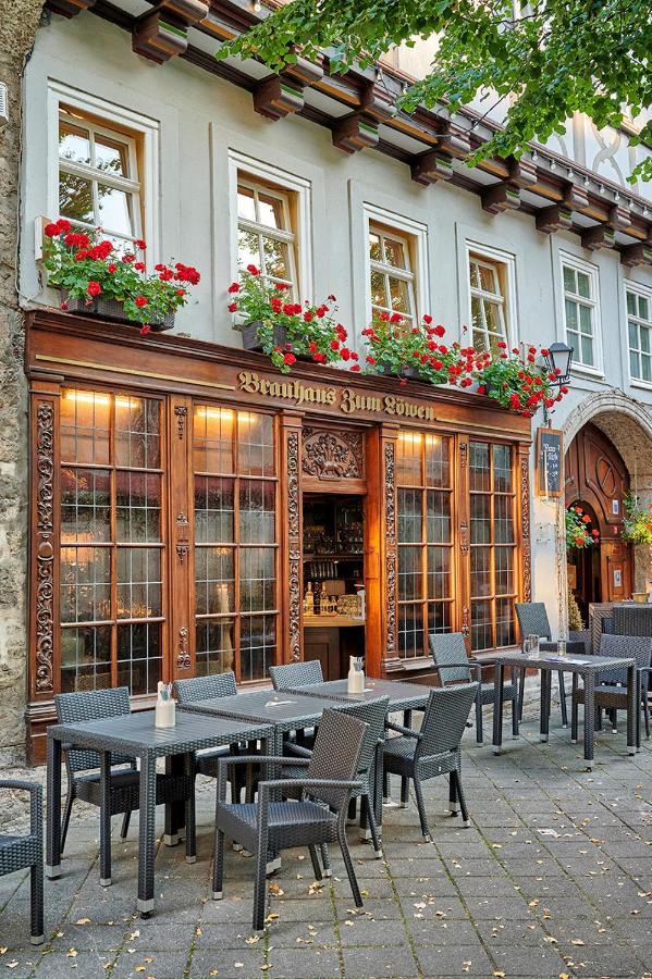 Hotel Brauhaus Zum Loewen à Mühlhausen Extérieur photo